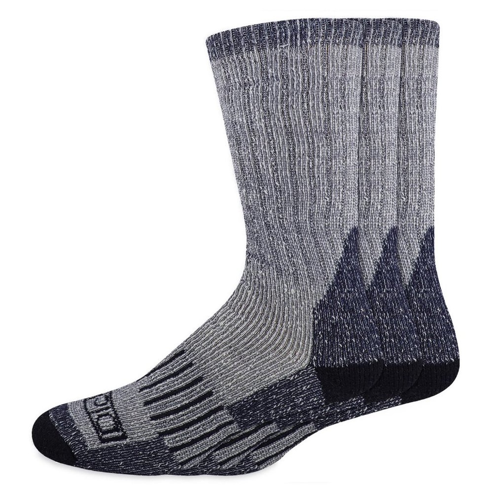 3 Pairs Genuine Dickies Wool Thermal Crew Socks